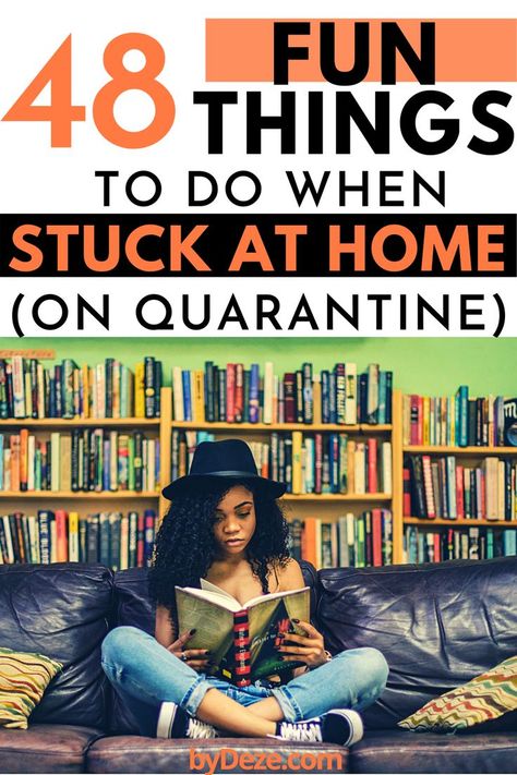 Uploaded from Pinterest Boredom Busters For Adults, Bag Checklist, Frugal Lifestyle, Black Bloggers, Boring Life, Stuck At Home, Stuck Inside, Home Stay, Activities For Adults