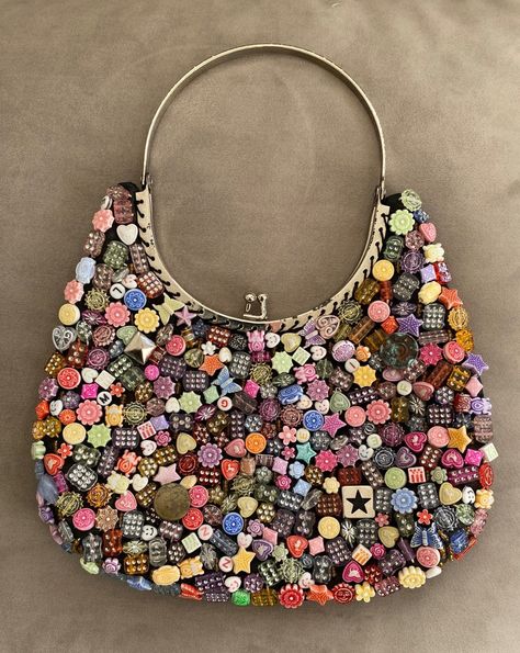 @molliefrager (Mollie Frager) - Funky Fits - Benable Vacay Clothes, Purse Wishlist, Funky Fits, Funky Purses, Fancy Purses, Art Bags, Style Evolution, Crazy Patchwork, Quirky Earrings