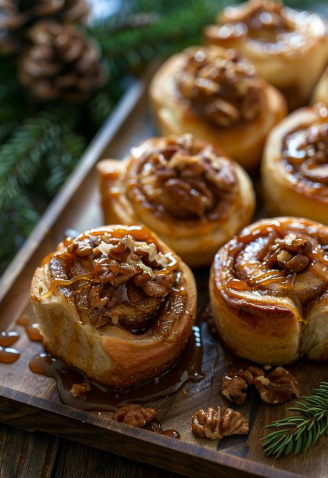 Learn How to Cook Sourdough Sticky Buns Recipe For Free | Recipes You'll Love, Made Easy! Sourdough Sticky Buns, Sourdough Cinnamon Buns, Sticky Buns Recipe, Trendy Recipes, Sourdough Cinnamon Rolls, Sticky Buns Recipes, Caramel Glaze, Buns Recipe, Caramel Pecan