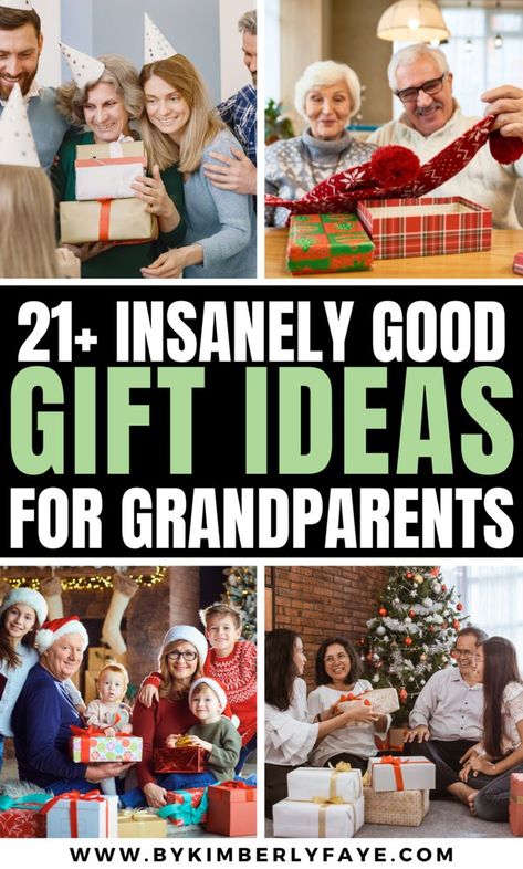 Gift Ideas for Grandparents What To Get Your Grandparents Gift Ideas, Diy Gifts To Grandparents From Kids, Grandparent Christmas Gift Ideas From Grandkids, Grandparent Picture Gifts, Great Grandfather Gifts, Kids Homemade Gifts For Grandparents, Grandkid Gifts To Grandparents Diy, Christmas Gift Ideas For New Grandparents, Things To Get Grandparents For Christmas