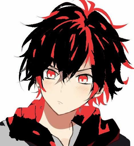 Red Head Anime Boy, Red Haired Anime Guy, Demonic Oc, Red Hair Anime Guy, Diablo Anime, Reddish Hair, Anime Red Hair, Red Hair Men, Black Red Hair