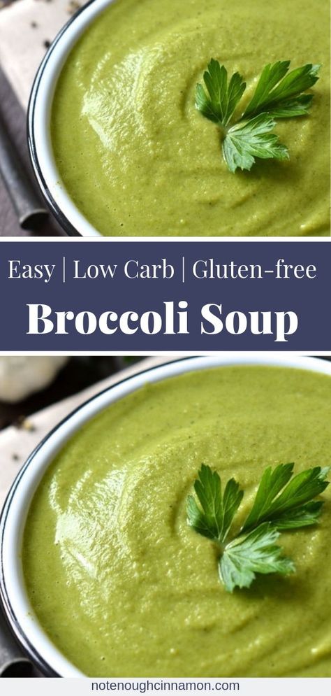 Broccoli Ideas, Healthy Broccoli Soup, Easy Broccoli Soup, Broccoli Soup Healthy, Broccoli Puree, Creamy Broccoli Soup, Healthy Broccoli, Cream Of Broccoli, Easy Broccoli