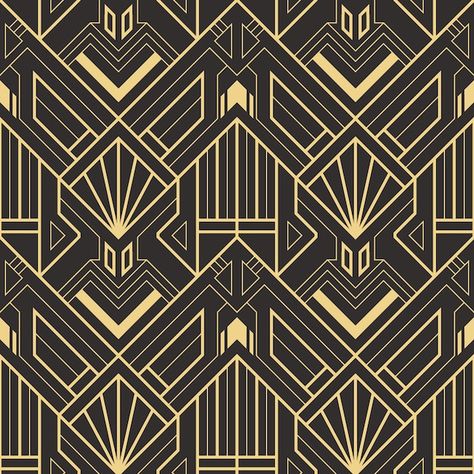 Abstract art deco seamless modern tiles ... | Premium Vector #Freepik #vector #fashion-pattern #simple-pattern #seamless-geometric #seamless-texture Modern Tile Patterns, Art Deco Texture, Art Deco Tile, Art Deco Vector, Art Deco Geometric Patterns, Art Deco Graphics, Art Deco Stencil, Deco Tile, Abstract Art Deco