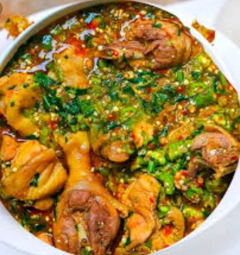 Top 15 popular Igbo Soups Okro Soup, Okra Soup Recipe, Okra Soup, Easy And Quick Recipes, Food Nutrition, Okra, Nutrition Recipes, Quick Recipes, Soup Recipe