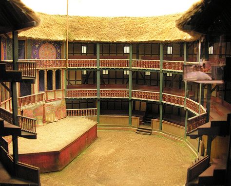 The Globe Theatre was a theatre in London associated with William Shakespeare. It was built in 1599 by Shakespeare's playing company, the Lord Chamberlain's Men, and was destroyed by fire on 29 June 1613. Wikipedia  Capacity: 3,000  Opened: 1599  Address: 21 New Globe Walk, London, Greater London SE1 9DT, United Kingdom  Hours:	  Mon-Sun 	7:30am–11pm  Phone: 020 7928 9444  Architects: William Shakespeare, Richard Burbage, Peter Street, Theo Crosby Elizabethan Theatre, Globe Theatre, Shakespeare Theatre, Elizabethan Era, Shakespeare In Love, Globe Theater, Theater Performance, London Theatre, Greater London