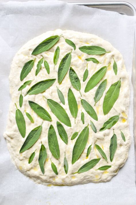 Sage Focaccia - The View from Great Island Italian Tomato Salad, The Best Meatballs, Easy Italian Recipes, Best Risotto, Italian Bread Recipes, Italian Soup Recipes, Basic Italian, Chewy Bread, Olive Oil Pasta