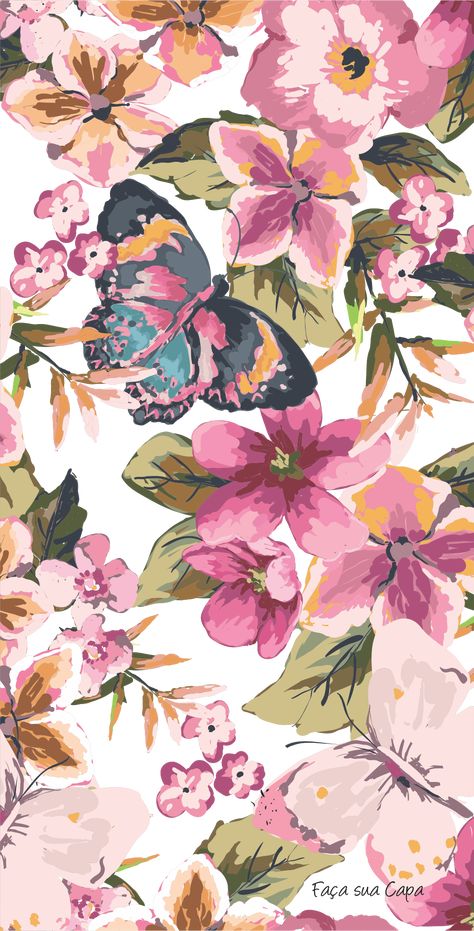 Fotos De Gloria Ines En CORAZONES | Ideas De Fondos De Flower Background Design Floral Prints, Pink And Blue Floral Wallpaper, Watercolor Iphone Wallpaper, Wallpaper Mawar, Wallpaper Estetika, Iphone Art, Gift Wrapper, Fat Workout, Trendy Flowers