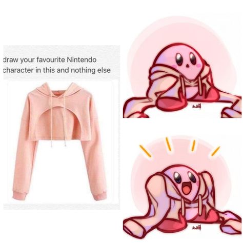 Kirby Memes, Draw Your Oc, Kirby Character, Kirby Art, Online Comics, Nintendo Characters, Super Smash Brothers, Cute Memes, Wholesome Memes