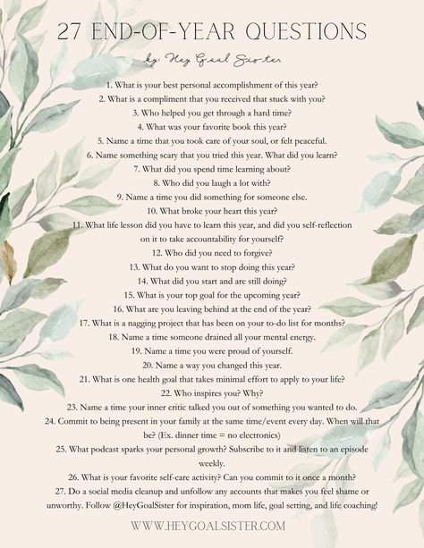 An End of Year Review is necessary for growth, because to know what feels good, what needs to change, what habits to break or implement, etc, you have to know where you are. Everything needs to be measured so that when you later look back on your growth, you can identify how far you’ve come. End Of Year Review, Habits To Break, Year Review, End Of Year, Looking Back, Personal Development, Turn Ons