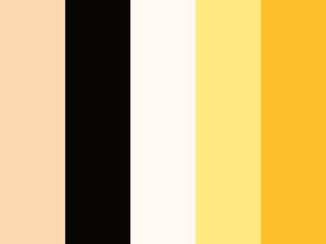 Spring Palette, Color Palette Yellow, Color Me Beautiful, Palette Color, Garage Ideas, Painted Paneling, Inspo Board, Perfect Palette, Yellow And Black