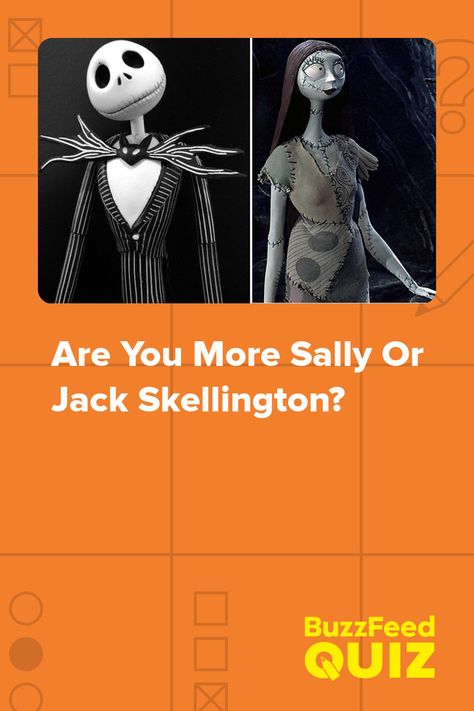 Are You More Sally Or Jack Skellington? Jack Skellington X Sally, Jack Skellington Characters, Jack Skellington Aesthetic, Sally X Jack, Funny Jack Skellington, The Nightmare Before Christmas Aesthetic, Jack Skellington Scary, Nightmare Before Christmas Aesthetic, Jack The Skeleton