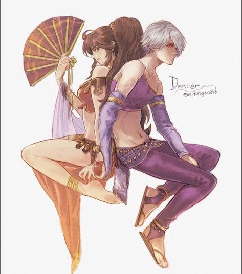 Primrose and Therion Primrose Azelhart, Octopath Traveler, Amazing Drawings, Couple Drawings, Dnd Characters, Game Show, Fire Emblem, Character Illustration, Character Inspiration