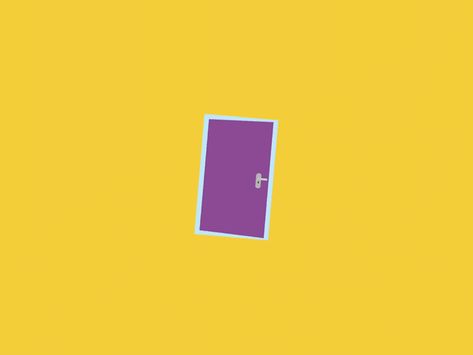 Door Opening Animation, Door Graphic Design, Door Animation, Door Portal, Cut Out Animation, Animated Infographic, Breaking The Fourth Wall, Ux App Design, Motion Logo