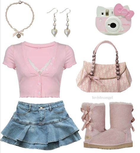 ❗️MINE❗️message me if you can repost this pin and include credits #outift #coquette #cute #kawaii #pink #kpop #pearl #adorable Slay Clothes, Outfit Png, Pink Kpop, School Clothes, Fit Ideas, Kawaii Clothes, Pink Outfit, Cute Fits, Cute Kawaii