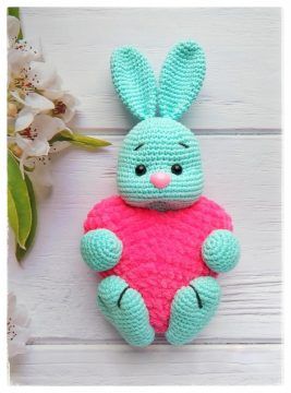 Amigurumi Doll Pattern, Crochet Geek, Crochet Bunny Pattern, Valentines Patterns, Easter Crochet Patterns, Bunny Crochet, Valentines Crochet, Crochet Unicorn, Crochet Elephant