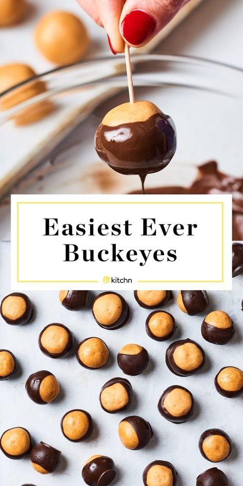 Buckeyes Recipe, Sally's Baking, Butter Balls, Peanut Butter Balls, Cooking Lessons, Christmas Cooking, Party Stuff, Fudge Recipes, People Talk