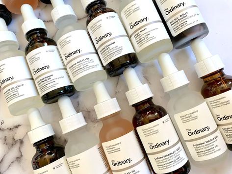 Ordinary Skincare Products, The Ordinary Squalane, The Ordinary Serum, The Ordinary Salicylic Acid, The Ordinary Azelaic Acid, Ordinary Skincare, Eyes Nails, Ordinary Products, Fancy Packaging