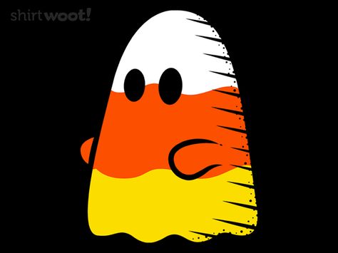 Candy Corn Ghost Halloween Pop Art, Candy Corn Tattoo, Candy Corn Painting, Candy Corn Art, Candy Corn Painted Rocks, Cute Fall Ghost Painting, Painted Candy Corn, Rock Painting Candy Corn, Corn Painting