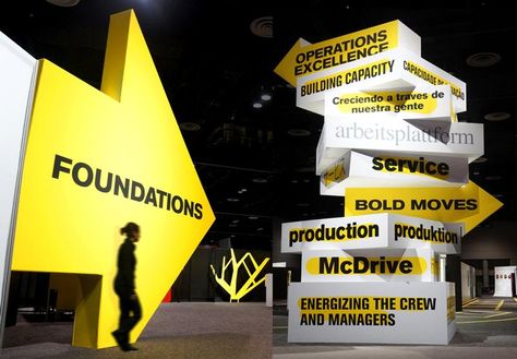 Corporate Event Design, Directional Signage, Corporate Event Planning, Environmental Graphic Design, Event Design Inspiration, Event Signage, Conference Design, Event Branding, Exhibition Display