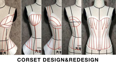 Corset Boning Placement, Corset Historical, Facial Poses, Pattern Practice, Corset Draping, Draping Design, Corset Sewing, Best Corset, Fashion Draping