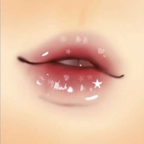 Lip Drawing Anime, Drawing Anime Lips, Anime Lip Reference, Lip Sketches, Kawaii Lips, Mouth Drawings, Lip Reference, Lips Reference, Pastel Pallet