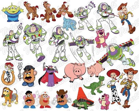 Toy Story Clipart, Toy Story Andy, Jessie And Buzz, Toy Story Svg, Disney Jessie, Cricut Disney, Disney Stickers, Sheriff Woody, Jessie Toy Story