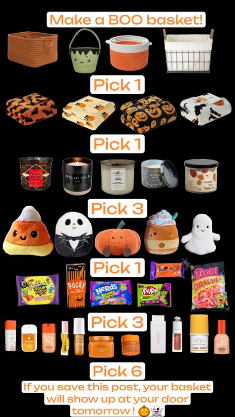 Cute Boo Basket Ideas, Cute Boo Basket, Basket For Girlfriend, Boo Basket Ideas For Girlfriend, Basket Ideas For Girlfriend, Boo Basket Ideas For Best Friend, Baskets For Boyfriend, Halloween Things To Do, Halloween Boo Basket