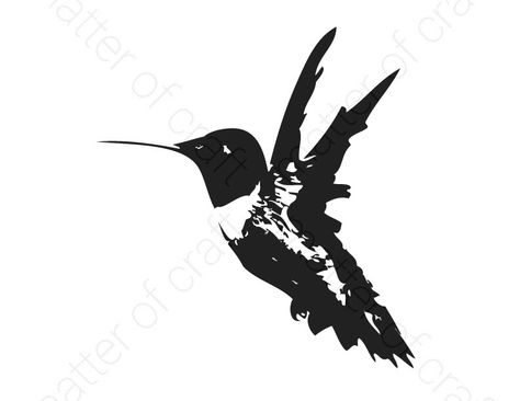 Property Of Matter, Contrast Tattoo, High Contrast Black And White, Special Tattoos, Clever Tattoos, Hummingbird Tattoo, Ink Blot, Black Work, Birds Tattoo