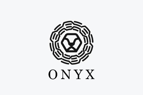 Onyx Logo by Monstruonauta on Creative Market Onyx Logo, Business Startup, Simple Look, 1 Logo, Vintage Graphic Design, Brand Board, Vintage Graphics, Logo Icons, Creative Market