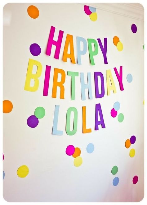 DIY Backdrop Ideas To Take Amazing Birthday Pics At Home! – Event Planning Ideas, Wedding Planning Tips | BookEventz Blog Diy Slinger, Sprinkles Birthday Party, Polka Dot Birthday, Trolls Birthday Party, Sprinkle Party, Polka Dot Party, Confetti Birthday, Diy Birthday Decorations, Invitation Baby Shower