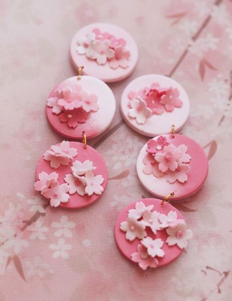 Polymer Clay People, Precious Metal Clay Jewelry, Polymer Clay Flower Jewelry, Diy Earrings Polymer Clay, Polymer Clay Jewelry Tutorials, Handmade Clay Jewelry, Metal Clay Jewelry, Polymer Clay Jewelry Diy, Precious Metal Clay