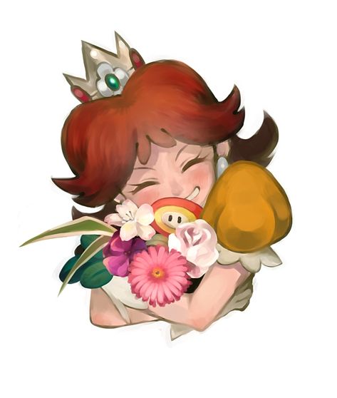 Pixiv Id 1155330, Super Mario Bros., Princess Daisy Daisy Icon, Daisy Image, Princess Daisy, Super Mario Bros, Mario Bros, Super Mario, Home Decoration, A Girl, Mario