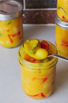 A Dutch Grandmother’s Mustard Pickle Recipe - Lepp Farm Market Mustard Pickles With Cauliflower, Pickled Potatoes Recipe, Sweet Mustard Pickles Recipe, Mustard Pickle Recipe, Pickled Beans, Kitchen Manager, Mustard Recipe, Mustard Pickles, Canning Vegetables