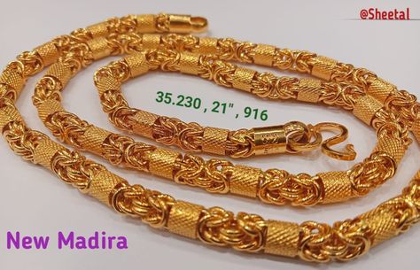 Mens Neck Chains, Thali Chains, Gold Chain Men, Gold Neck Chain, Sri Ram, Mens Bangles, Hand Chain Jewelry, Italian Chain, Gold Jewels Design