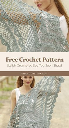 Shawl Ideas, Crochet Shawl Diagram, Crochet Shawl Free, Crochet Shawl Pattern, Crochet Wrap Pattern, Crochet Lace Shawl, Crochet Scarfs, White Shawl, Crochet Shawl Pattern Free