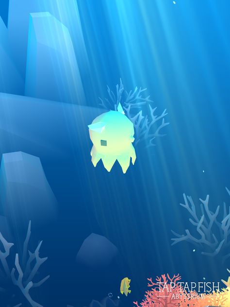 My Dumbo Octopus:)  #taptapfish Download: http://onelink.to/jhe4sh Dumbo Octopus, Octopus Plush, Water Animals, Marine Life, Blue Backgrounds, Octopus, Cute Animals, Ipad, Character Design