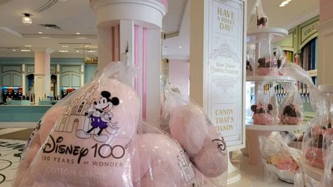 New Disney100 Cotton Candy Spotted at Walt Disney World Cotton Candy Packaging, Disney 100 Years Of Wonder, Disney 100 Years, Blue Cotton Candy, Disney Snacks, Candy Packaging, Disney 100, Disney Addict, Sweetest Day