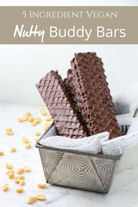 Vegan Nutty Buddy Bars - Eat. Drink. Shrink. Nutty Buddy Pie Recipe, Nutty Buddy Pie, Buddy Bars, Nutty Bars, Pistachio Muffins, Nutty Buddy, Vegan Alternatives, Vegan Pumpkin, Vegan Butter