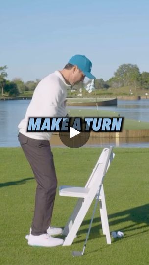 Use a chair to improve the lower body motion in your golf swing! As golfers, we constantly practice our swings at home, in front of mirrors, and practically everywhere we can. Position yourself in front of a chair and utilize it to enhance your lower body motion through impact. Check out GolfPass for the entire video titled ‘Proper Lower Body Motion.’ #golf #golfing #golfer #golfswing #golftips #golfr #golfcoach #golflife #golfaddict #golfstagram | Chris Como Golf | Chris Como Golf · Original audio Body Motion, Golf Drills, Golf R, Golf Tips, Golf Swing, Golfers, A Chair, Lower Body, Drills