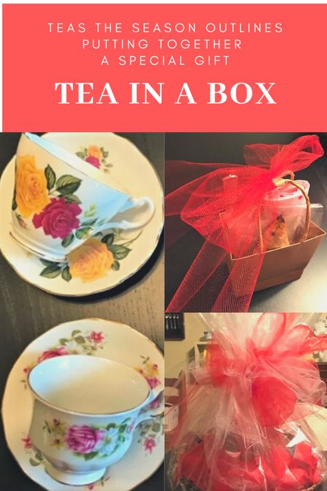 Need a special gift for someone?  A group celebration, seasonal treats, baby shower, sharing a friendship or just saying thank you? A Tea In A Box is just the ticket.  For those who can't attend your afternoon tea or just need a lift, this gift will equip them on how to enjoy some relaxation and tea and treats.  Anywhere from simple to elegant, Teas The Season shows you how to put this sweet idea into action.  Customize this to your needs.  Whoever receives this will be delighted! Bouquet Chocolate, Road Trip Gifts, Valentine Tea, Volunteer Appreciation, Paper Peonies, Seasonal Treats, Fundraising Ideas, Hosting Guests, Just Saying