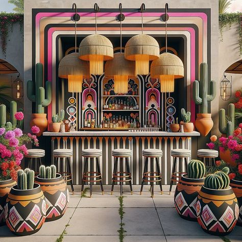 Mexican Restaurant Design Interiors, Modern Mexican Hacienda, Mexican Restaurants Interior, Restaurants Interior Design, Modern Mexican Restaurant, Modern Mexican Decor, Interior Design Studios, Restaurants Interior, Mexican Restaurant Design