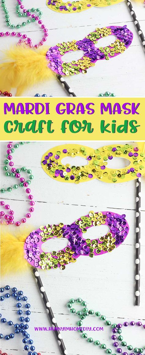 This simple Mardi Gras mask printable also makes great Mardi Gras crafts for kids. If you need a good Mardi Gras mask template, these printable Mardi Gras masks are perfect. After you print the DIY Mardi Gras masks, you can decorate them, making them a great Mardi Gras crafts for toddlers or mardi gras crafts for kids preschool. If you're looking for an easy Mardi Gras craft diy, this DIY mardi gras mask is perfect. These printable Mardi Gras mask templates are make a fun carnivale craft for kid Mardi Gras Color Sheets For Kids, Mardi Gras Senior Activities, Easy Mardi Gras Crafts For Kids, Preschool Mardi Gras Crafts, Mardi Gras Kids Party, Mardi Gras Activities For Seniors, Mardi Gras Preschool Activities, Bookstore Activities, Mardi Gras Activities For Kids