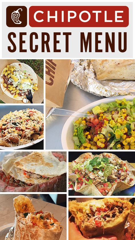 These all look so good! Chipotle Hacks, Dragon Sauce, Restaurant Hacks, Chipotle Menu, Healthy Homemade Ice Cream, Nacho Toppings, Restaurant Copycat, Copy Cats, Secret Menu Items