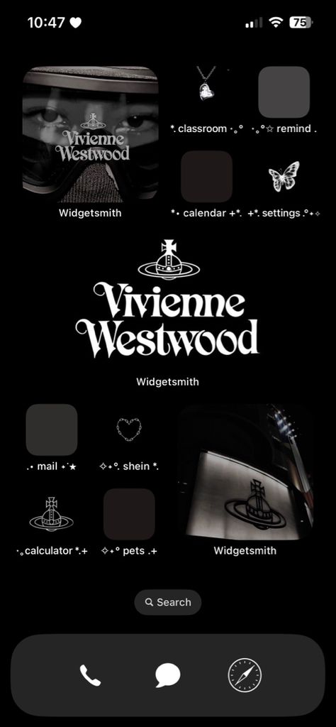 Iphone Layout Homescreen Ideas Aesthetic Dark, Vivienne Westwood App Icon, Vivienne Westwood Phone Wallpaper, Vivienne Westwood Iphone Wallpaper, Vivienne Westwood Homescreen, Vivienne Westwood Lockscreen, Vivienne Westwood Wallpaper Iphone, Vivienne Westwood Widget, Vivienne Westwood Desktop Wallpaper