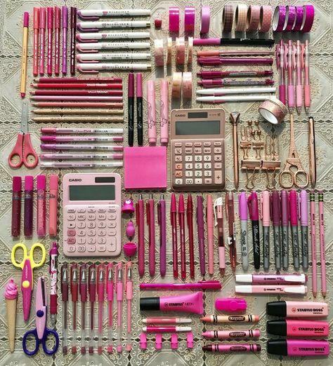 Pens For Bullet Journaling, Stationery Pal, Pretty School Supplies, Stationery Obsession, Cute Stationary School Supplies, School Bag Essentials, Cute School Stationary, Cool School Supplies, Stationery Essentials