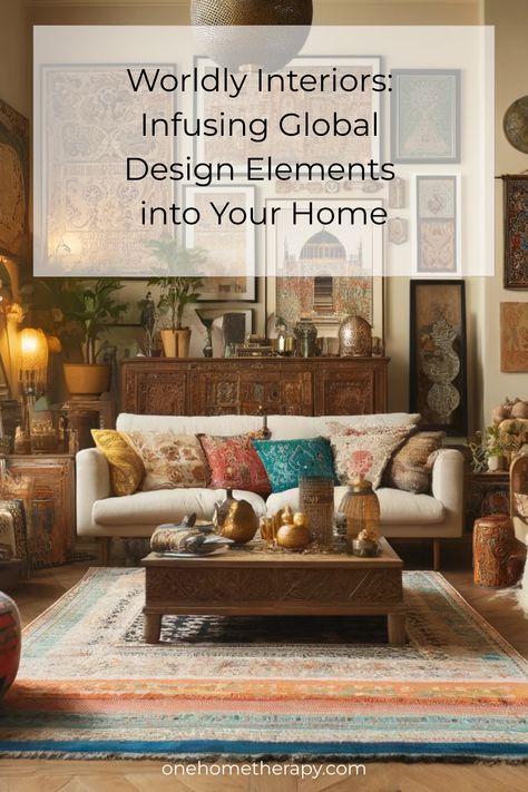 Transform your living space with "Worldly Interiors: Infusing Global Design Elements into Your Home"! 🌐✈️ Discover how to incorporate exotic pieces and bold patterns for a unique, international flair. Ready to elevate your decor? Click to learn more and get inspired! #InteriorDesign #HomeDecor #GlobalStyle #DesignInspiration Global Interior Design, Expensive Decor, Entryway Inspiration, Bathroom Design Trends, Rental Decorating, Bold Patterns, World Of Interiors, Interior Design Companies, Home Trends