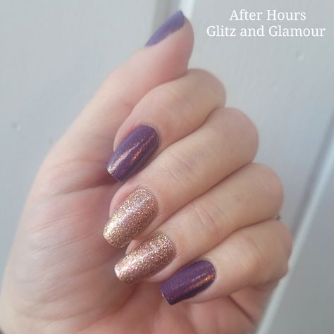 Color Street After Hours, Color Street Mixed Mani, Mani Ideas, Nail Color Combos, Mixed Mani, Glitz And Glamour, Street Nails, Color Street Nails, Nail Color