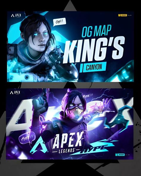 Apex Legends Thumbnail Design - Create stunning thumbnails for your Apex Legends videos with our easy-to-use templates. #apexlegends #thumbnail . #Game_Thumbnail_Design #Apex_Legends_Thumbnail #Game_Banner_Design #Gaming_Banner_For_Youtube Game Thumbnail Design, Apex Legends Thumbnail, Game Banner Design, Game Thumbnail, Thumbnail Design Ideas, Gaming Graphic Design, Channel Art Youtube, Banner Game, Vector Art Illustration Graphics