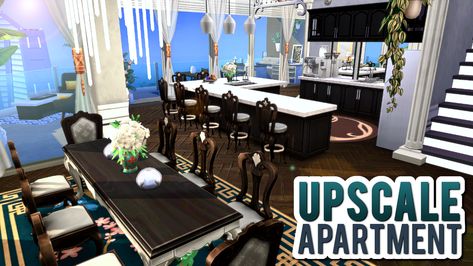 A large wealthy family's apartment in Uptown for a family with 4 kids & a butler for my save file! 💎 📍 VIII Landgraab Apartments in San Myshuno • No CC • Gallery ID: ChrissieYT • Not pack restricted! • $268,197 Simoleons • 6 Bed, 3.5 Bath (space for 8-10 Sims) Sims 4 Viii Landgraab Apartment, Sims 4 Landgraab, San Myshuno, Save File, Family Apartment, Sims 4 Build, Sims 4 Houses, 4 Kids, The Sims 4