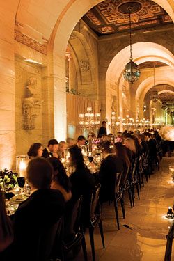 New York Weddings Guide - The Reception - Eight Fantasy Venues and Reasonable Alternatives -- New York Magazine Old New York Wedding Theme, Ny Public Library Wedding, New York Engagement Party, Intimate Nyc Wedding, Nyc Restaurant Wedding, Nybg Wedding, Old New York Wedding, White Wedding Reception Ideas, New York Style Wedding